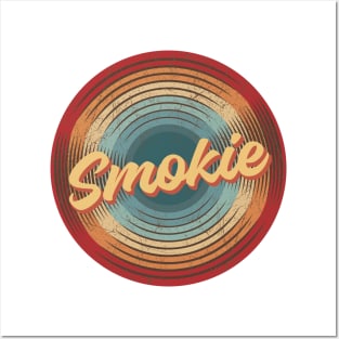 Smokie Vintage Circle Posters and Art